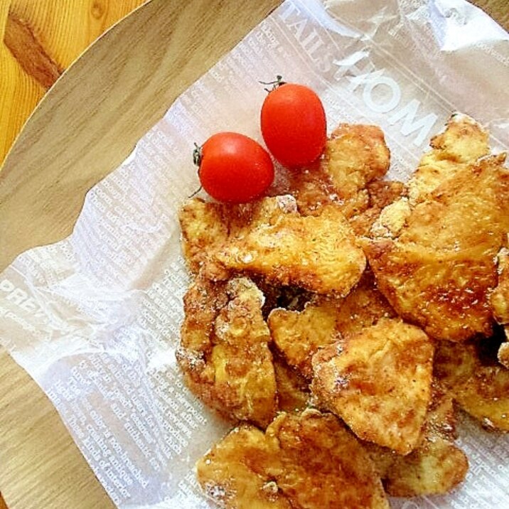 揚げない！チキンのスパイス揚げ